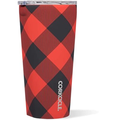 Gobelet 16oz Buffalo Plaid Red