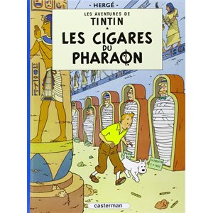 AVENTURES DE TINTIN T4: LES CIGARES DU PHARAON