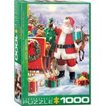 Puzzle Santa With Sled 1000 Pcs