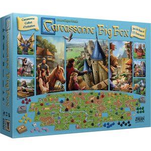 CARCASSONNE BIG BOX (FR) - BASE GAME ET EXT