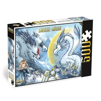 Casse-Tete 500 Pieces La Bataille Des Sommets Geles