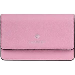 Crossbody Wallet On A Chain Whisper Pink Pebble W / 2 Snaps
